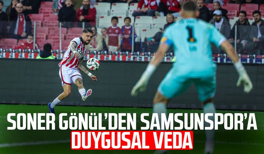 Soner Gönül’den Samsunspor’a duygusal veda