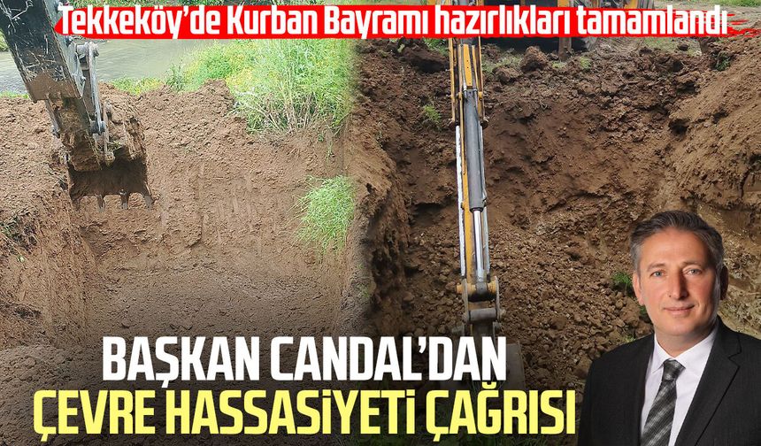 Tekkeköy’de Kurban Bayramı hazırlıkları tamamlandı