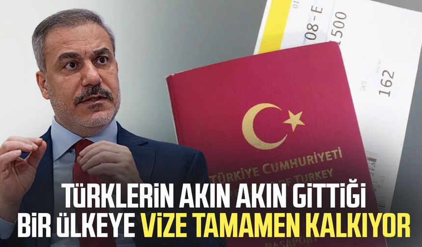 Türklerin akın akın gittiği bir ülkeye vize tamamen kalkıyor