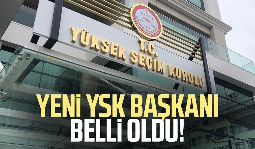 Yüksek Seçim Kurulu Başkanlığı'na Serdar Mutta seçildi