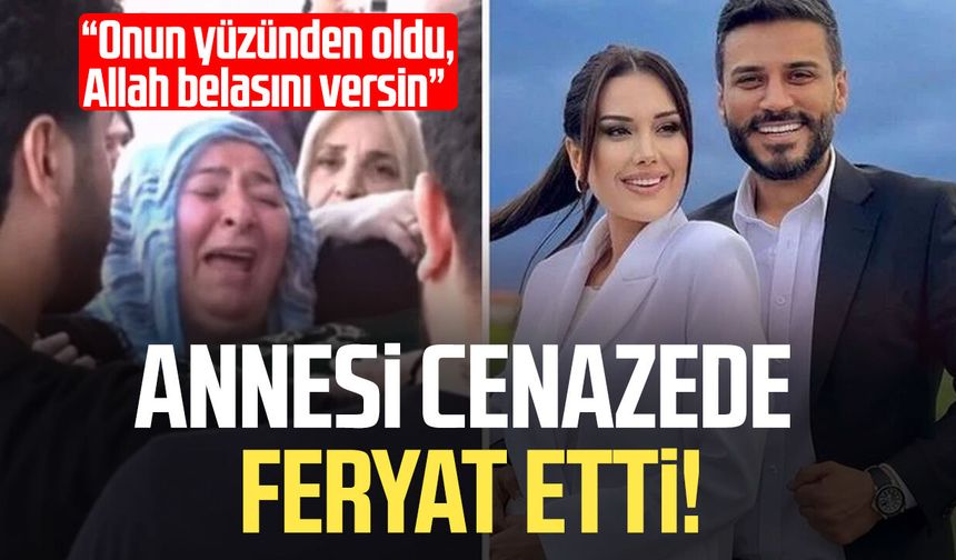 Cenazede sinir krizi geçirdi! Dilan Polat'a sert sözler