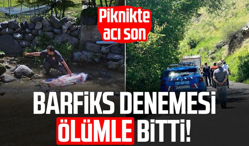 Piknik faciayla bitti: Dereye düşen genç hayatını kaybetti!