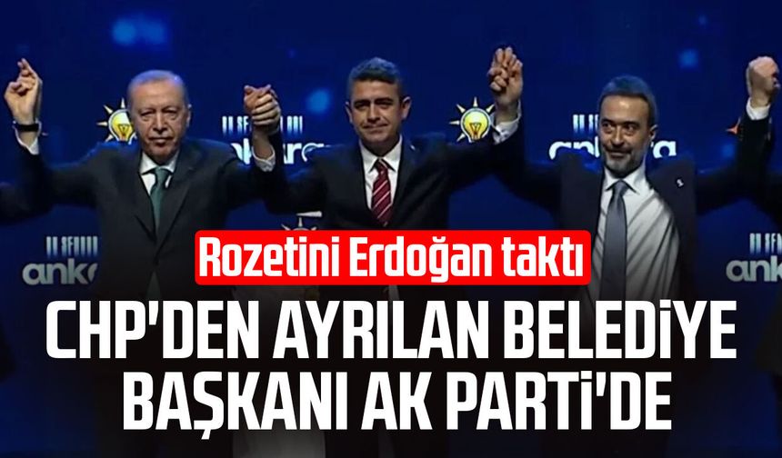 Haymana Belediye Başkanı Levent Koç AK Parti'ye geçti
