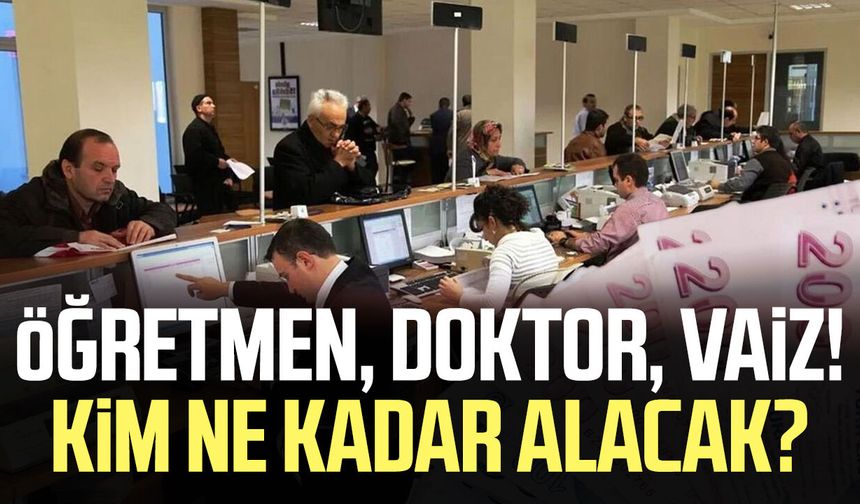 Temmuz zammı netleşiyor! Kim ne kadar alacak?