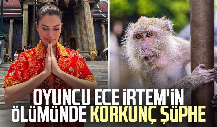 Oyuncu Ece İrtem'in ölümünde korkunç şüphe: Maymun ısırığı