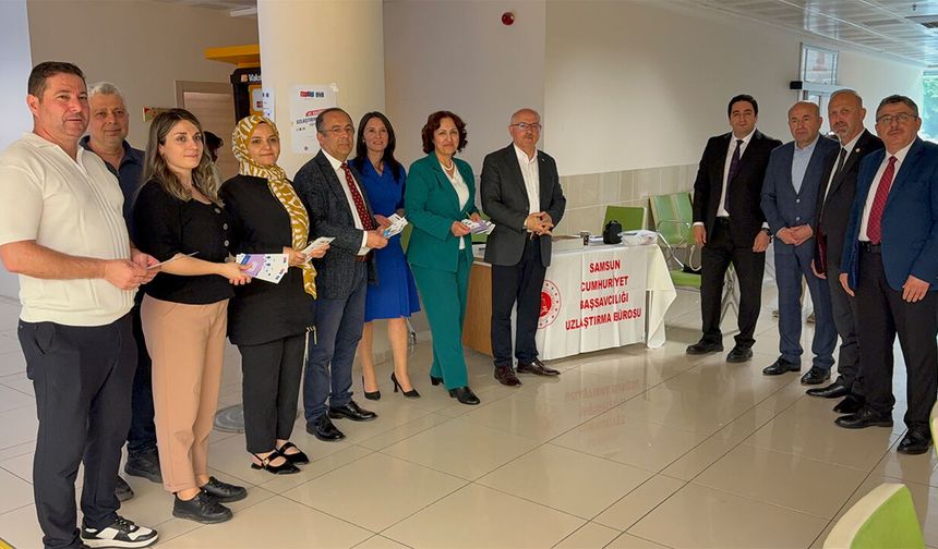 Samsun Adliyesi’nde "Uzlaştırmacılar Günü" etkinliği
