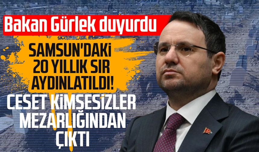 Samsun'daki 20 yıllık faili meçhul Gülcan Yazıcı dosyası aydınlatıldı