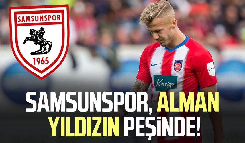 Samsunspor'un gündeminde Niklas Dorsch iddiası!