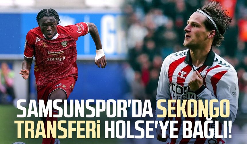 Samsunspor'da Anto Sekongo transferi Carlo Holse'ye bağlı!