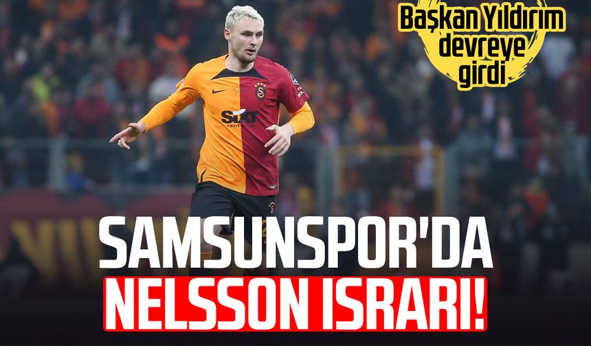 Samsunspor'da Victor Nelsson ısrarı!