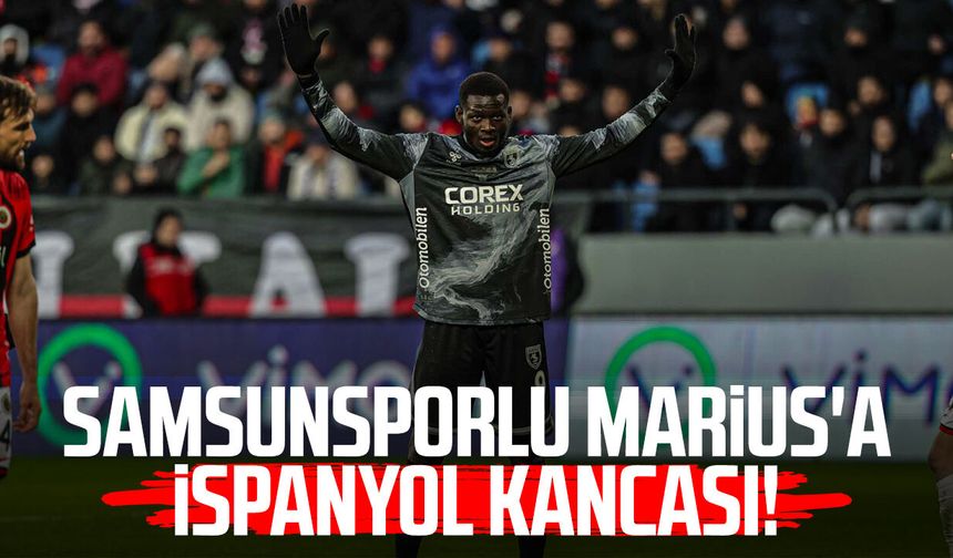 Samsunsporlu Marius Mouandilmadji'ye İspanyol kancası!