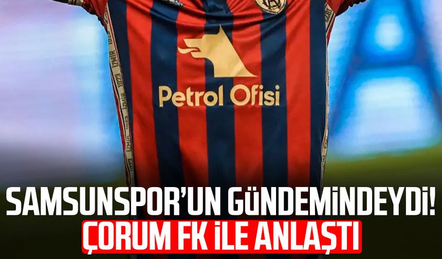 Samsunspor'un gündemindeydi! Emircan Gürlük Çorum FK yolcusu