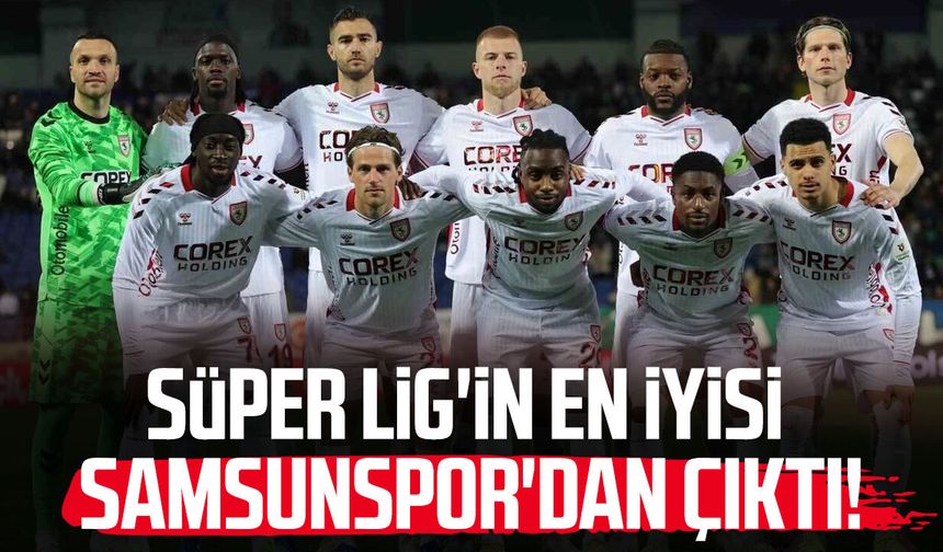 Samsunspor'un duvarı van Drongelen ligin zirvesine çıktı!
