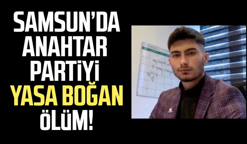 Samsun'da feci kaza! Tevfik Han Aktaş hayatını kaybetti