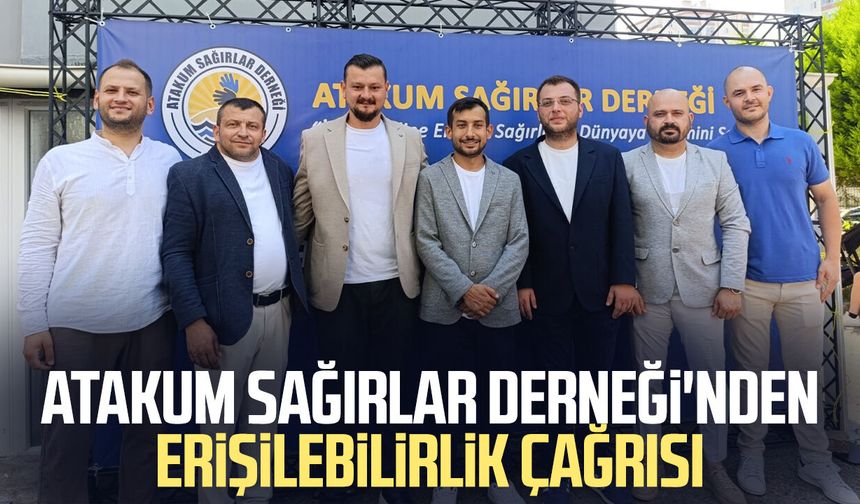 Atakum Sağırlar Derneği'nden erişilebilirlik çağrısı