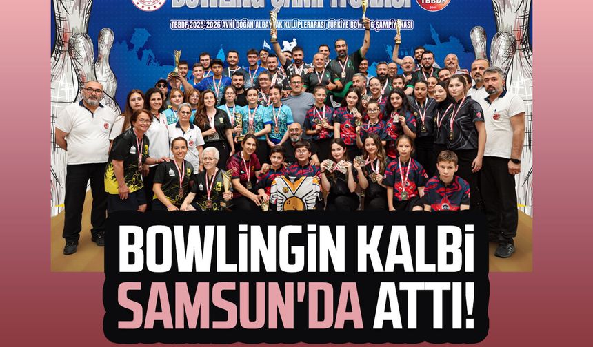 Samsun'da bowling heyecanı yaşandı!