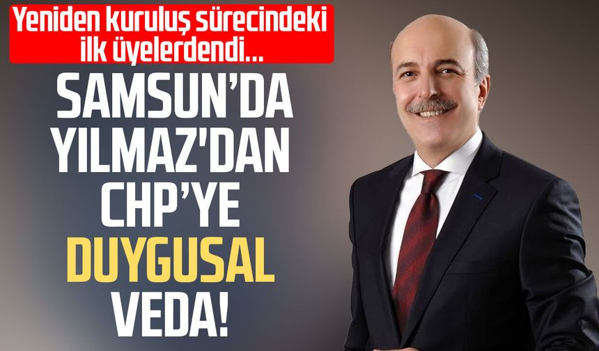 CHP'nin ilk üyelerindendi... Vedat Yılmaz'dan duygusal veda!