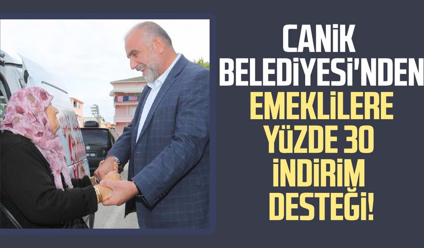 Canik Belediyesi'nden Meşe Tesisleri'nde emeklilere yüzde 30 indirim desteği!