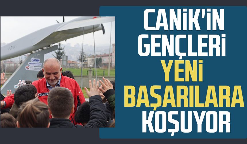 Canik'in gençleri yeni başarılara koşuyor