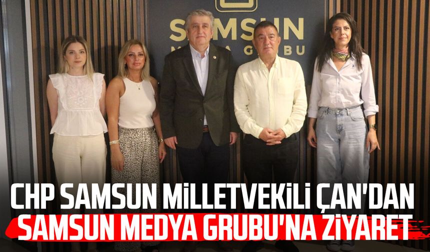 CHP Samsun Milletvekili Dr. Murat Çan'dan Samsun Medya Grubu'na ziyaret