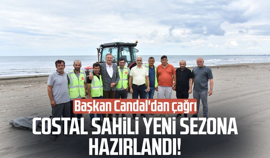 Costal Sahili yeni sezona hazırlandı! Başkan Candal'dan çağrı