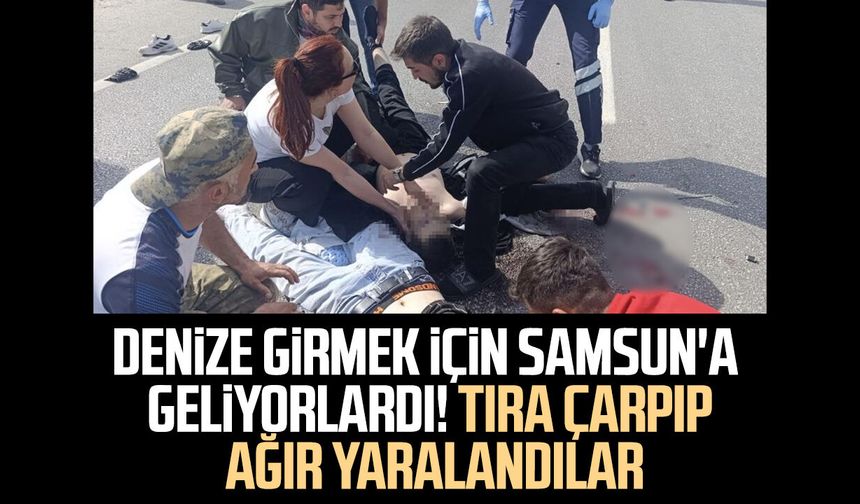 İki arkadaşın deniz hayali yarım kaldı! Samsun yolunda facia
