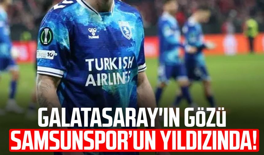 Galatasaray'ın gözü Samsunsporlu Rick van Drongelen'de!