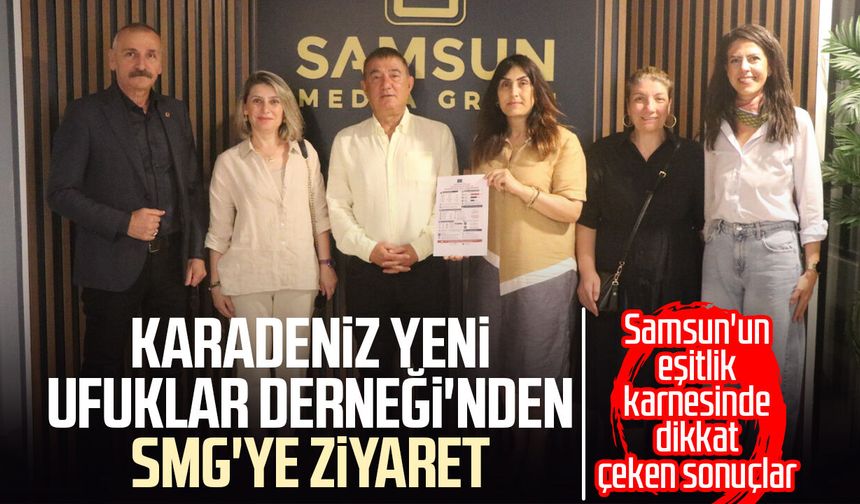 Karadeniz Yeni Ufuklar Derneği'nden SMG'ye ziyaret