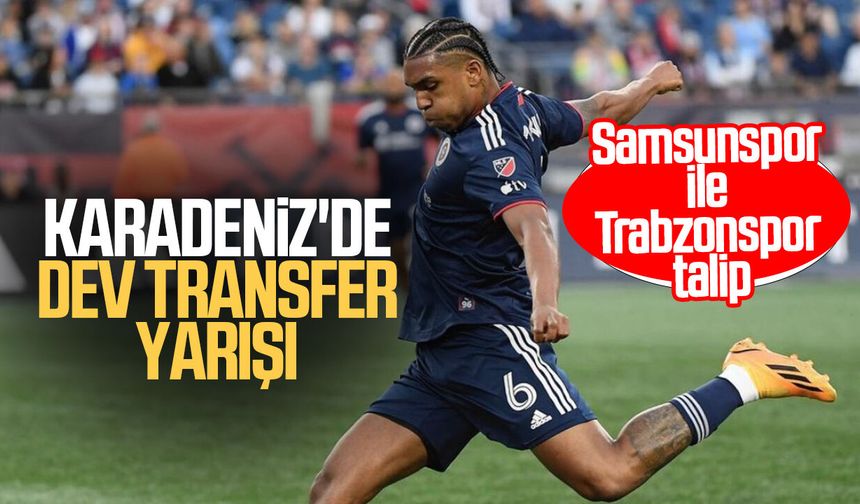Karadeniz'de dev transfer yarışı! Samsunspor ile Trabzonspor talip