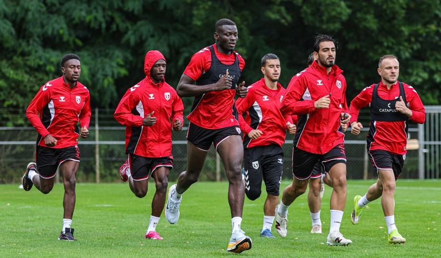 Samsunspor'da tempo düşmüyor! Hollanda kampında yoğun mesai