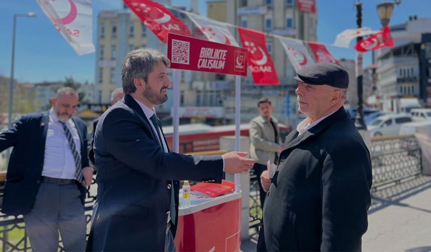 Saadet Partisi Samsun'da üye sayısını artırdı!