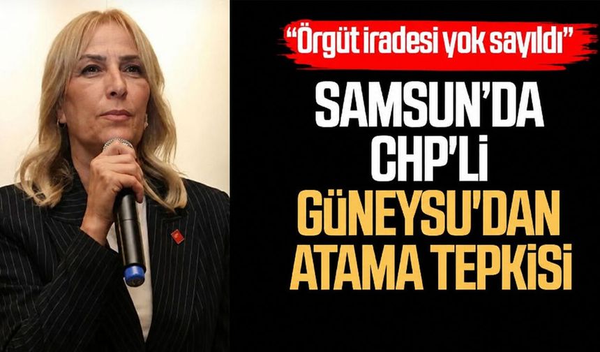 CHP Parti Meclisi Üyesi Nazan Güneysu: "Atamayı tanımıyoruz"