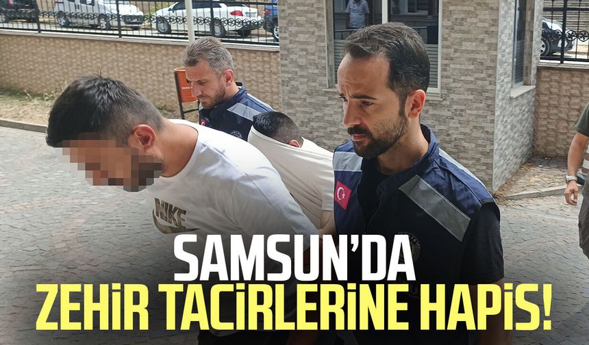 Samsun Bafra'da zehir operasyonu! Tutuklandılar