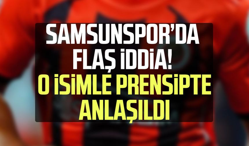 Samsunspor'da flaş Samed Onur iddiası!