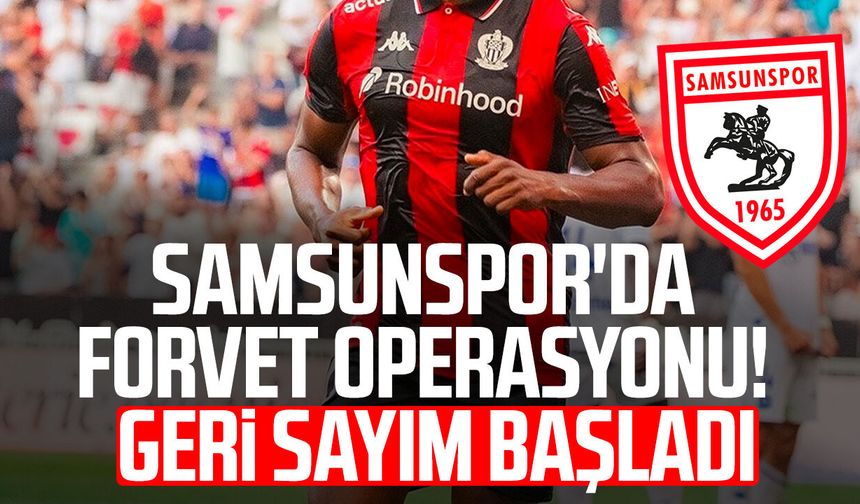 Samsunspor'da forvet operasyonu! Kevin Carlos için geri sayım başladı