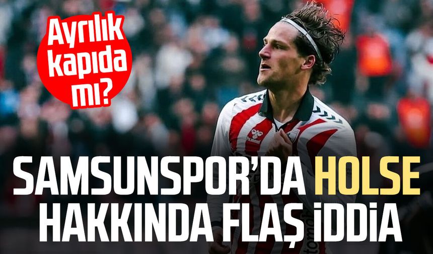 Samsunspor'da Carlo Holse bilmecesi!