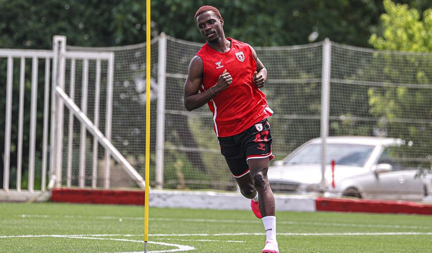 Samsunspor'da Jaurès Assoumou'dan sevindiren dönüş