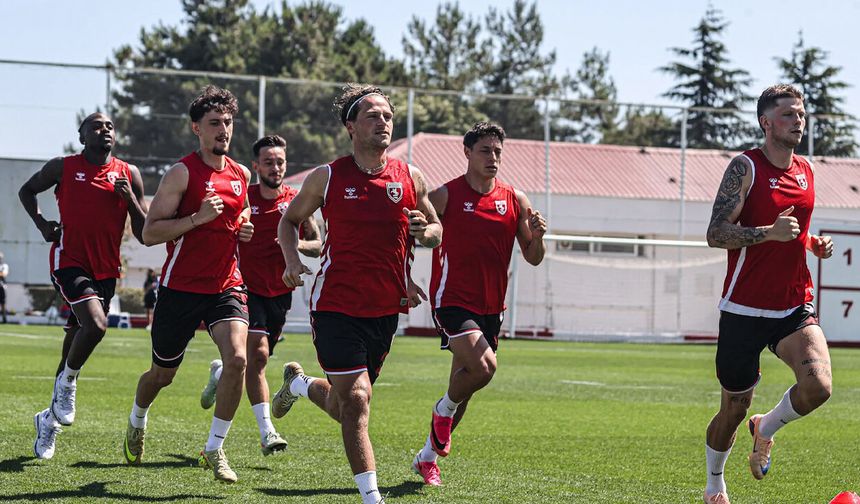 Samsunspor'da yenileme antrenmanı! Hazırlıklar hız kesmiyor