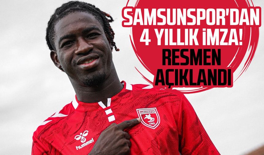 Cheick Tidiane  Diabate resmen Samsunspor'da!