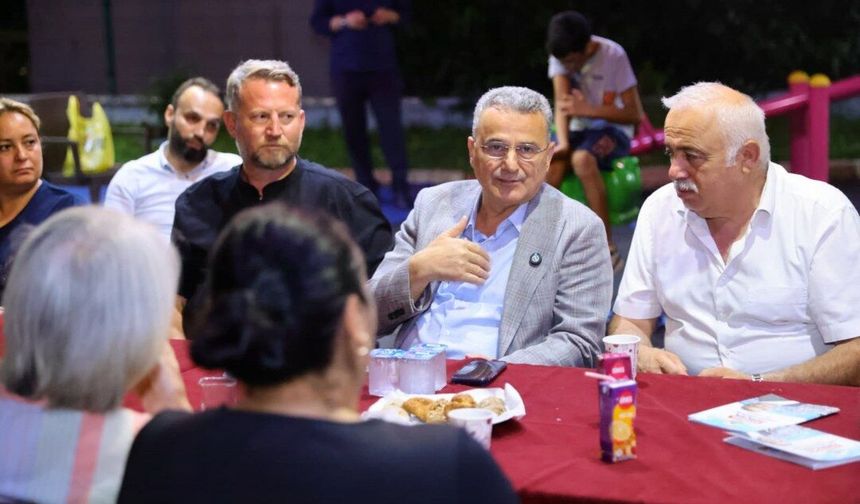 İlkadım’da ortak akıl buluşması: Başkan İhsan Kurnaz sahada