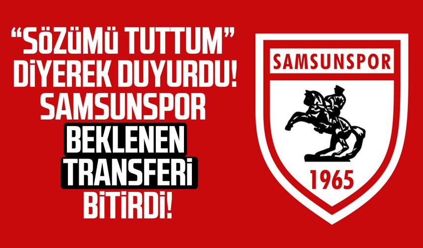 Antoine Sekongo artık Samsunspor'da