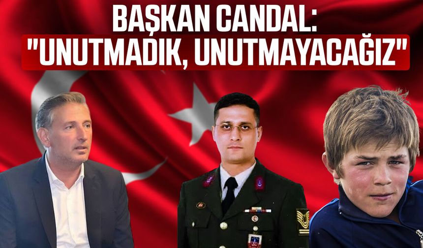Başkan Mustafa Candal'dan Eren Bülbül ve Ferhat Gedik'e vefa