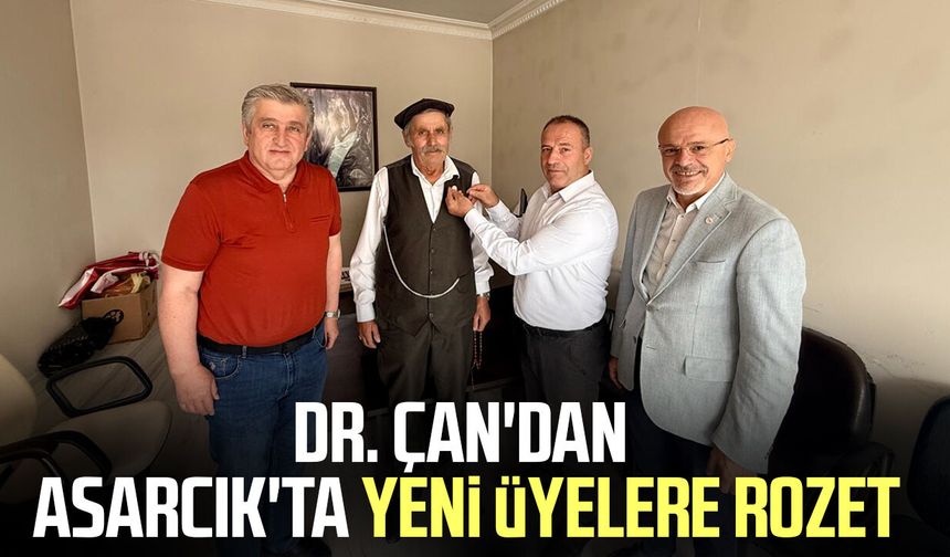 Dr. Murat Çan'dan Asarcık'ta teşkilat buluşması