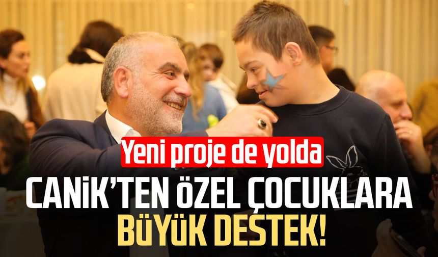 Canik’ten özel çocuklara büyük destek! Yeni proje de yolda