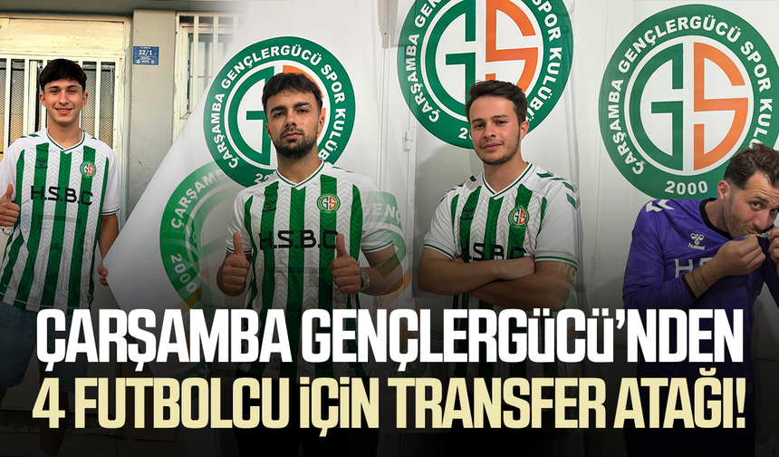 Çarşamba Gençlergücü’nden transfer atağı!