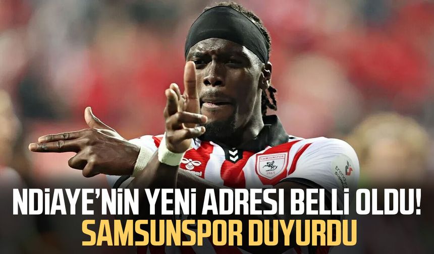 Samsunspor’da Cherif Ndiaye PAOK’a kiralandı