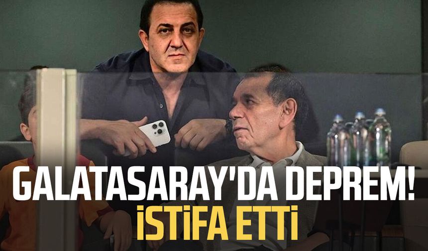 Galatasaray'da deprem! O isim istifa etti iddiası