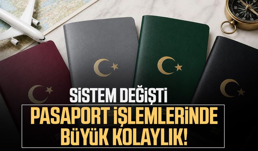 Pasaportlarda devrim gibi değişiklik