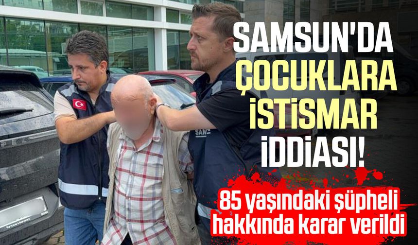 Samsun'da cami avlusunda mide bulandıran iddia! Karar verildi