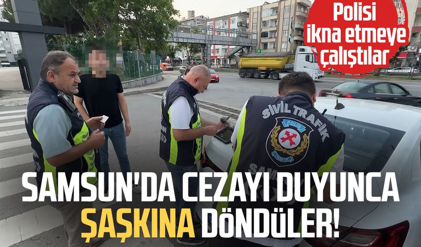 Samsun'da cezayı duyunca şaşkına döndüler!